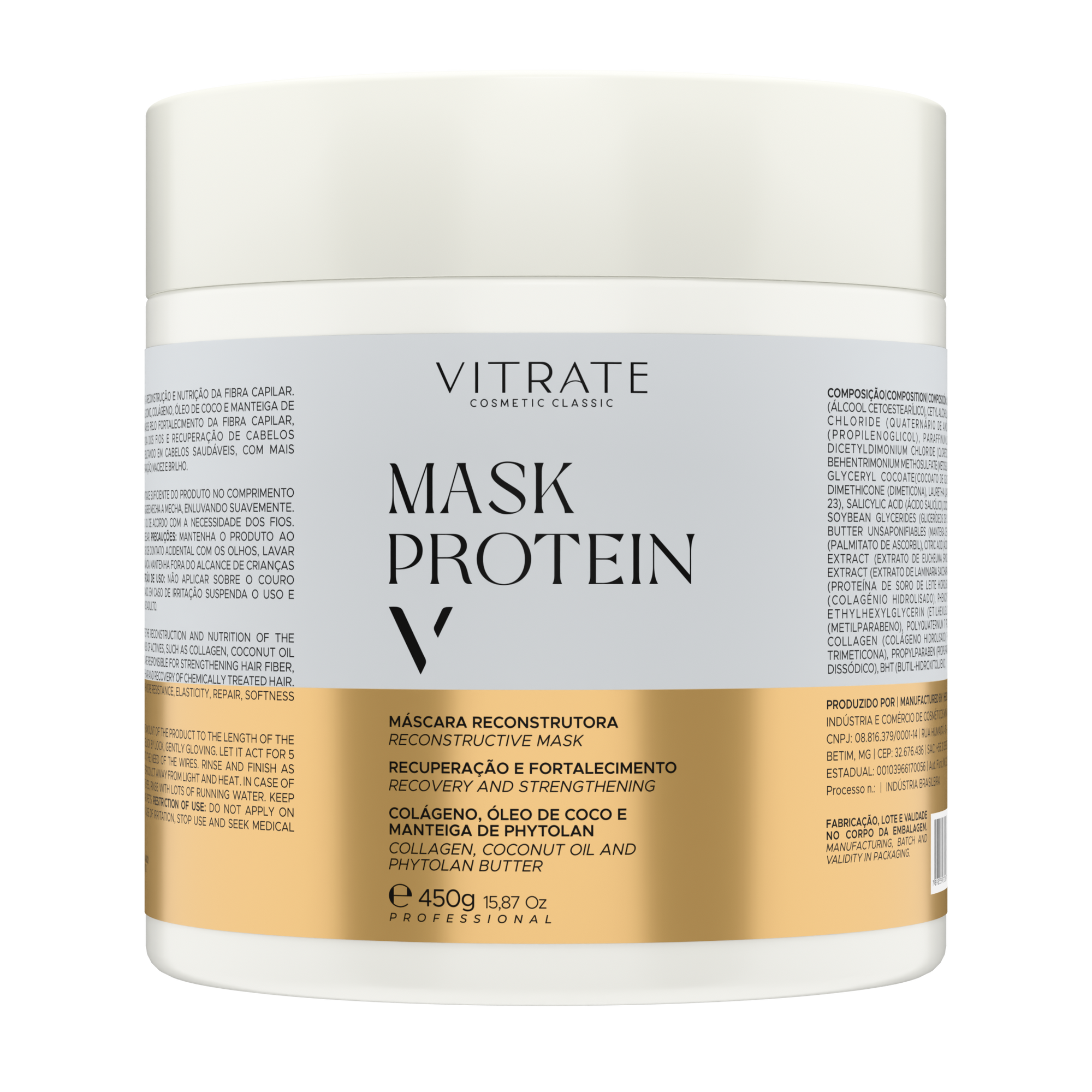 MÁSCARA RECONSTRUTURA MASK PROTEIN VITRATE