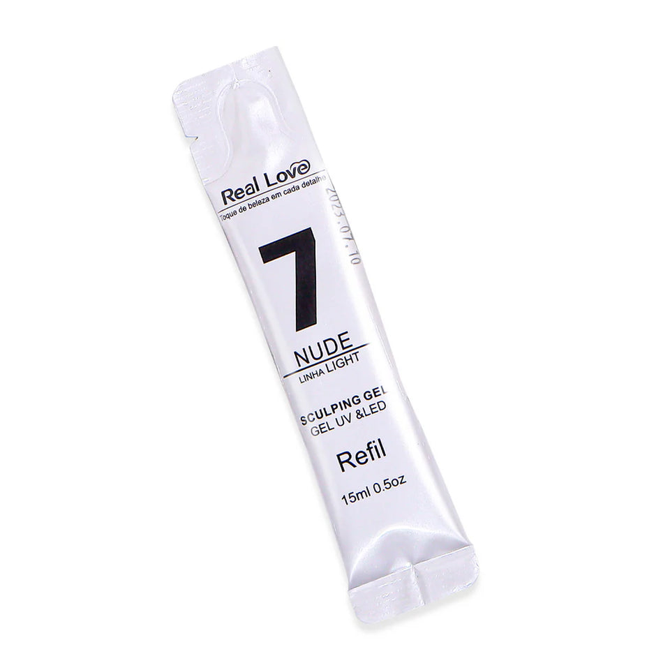 REAL LOVE SACHÊ GEL NUDE (7) 15 ML
