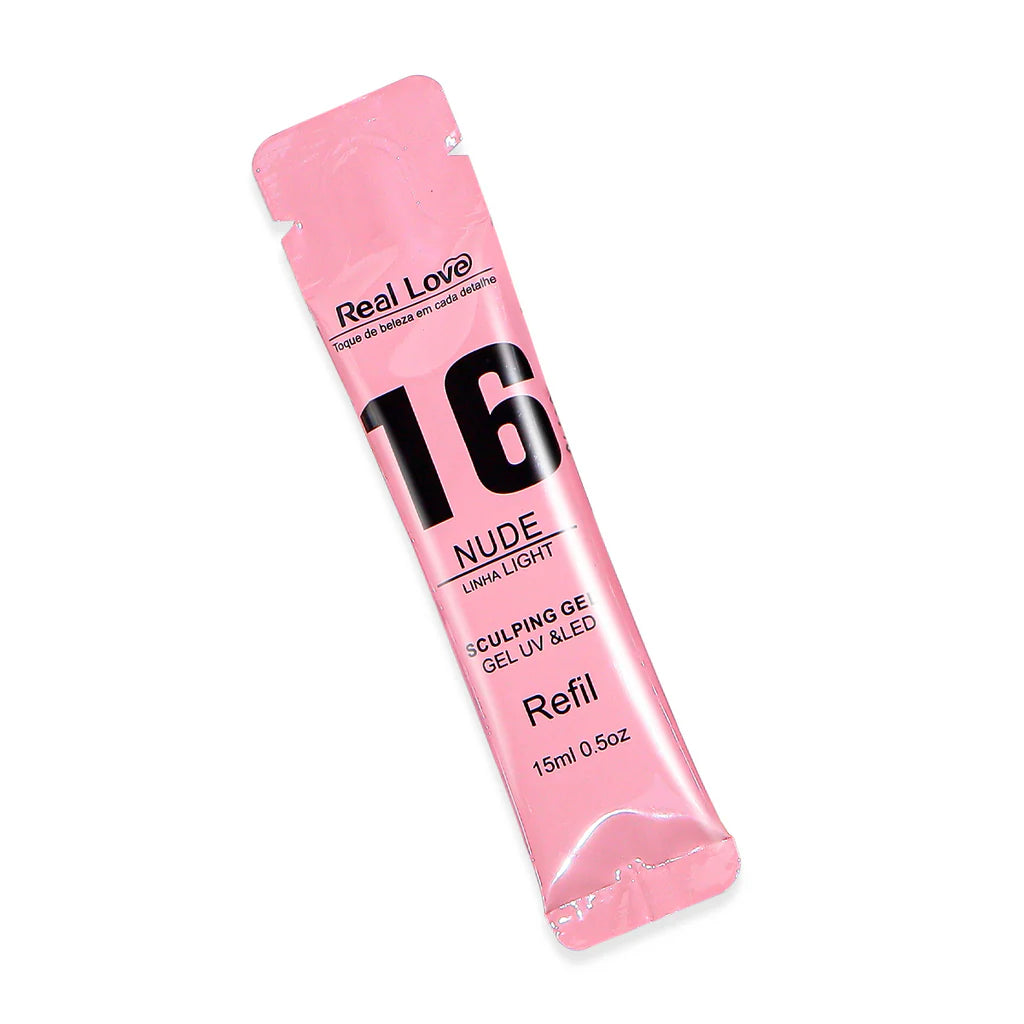 REAL LOVE SACHÊ GEL NUDE (16) 15ML