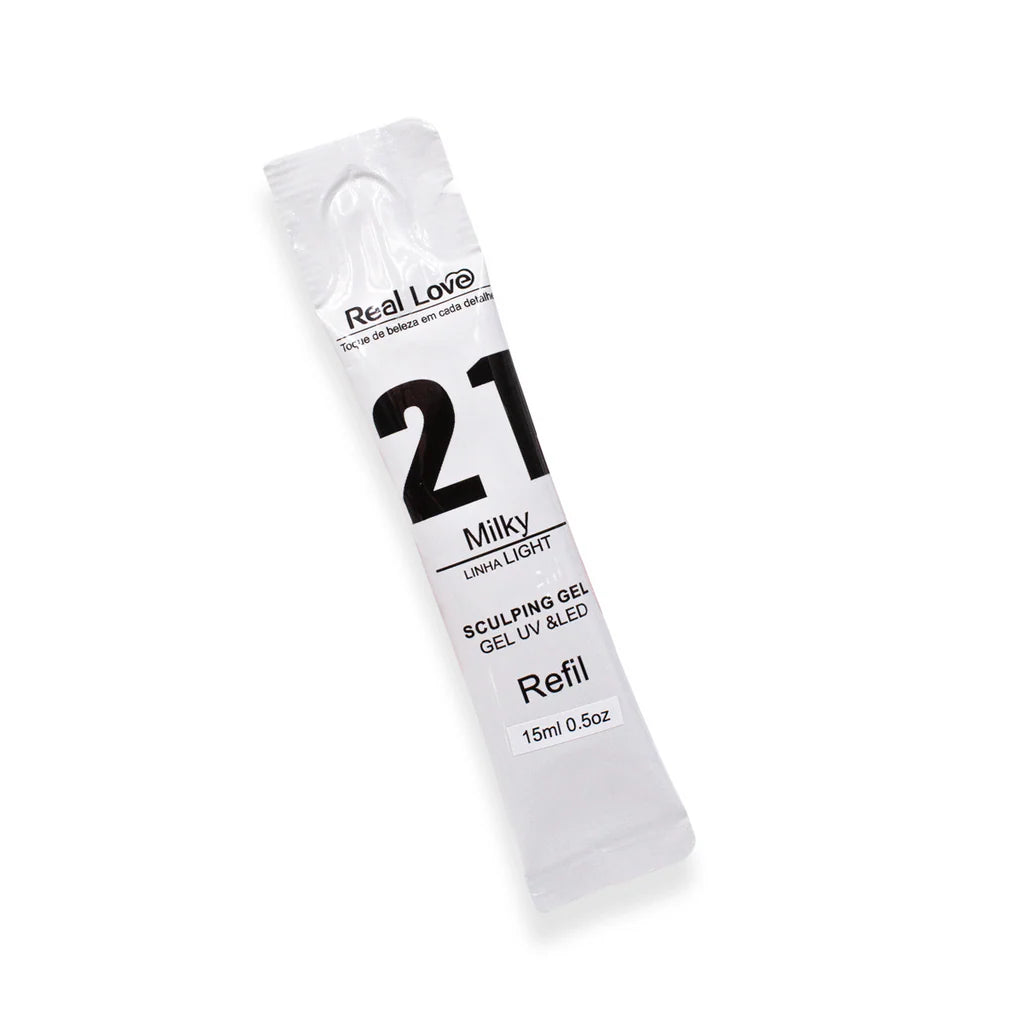REAL LOVE SACHÊ GEL MILKY (21) 15ML