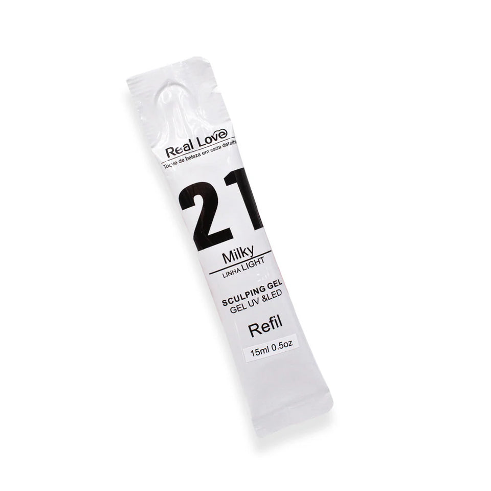 REAL LOVE SACHÊ GEL MILKY (21) 15ML