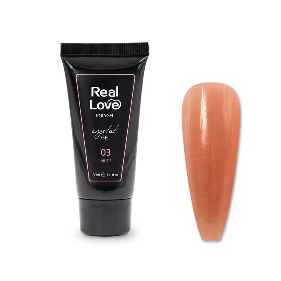 REAL LOVE POLYGEL NUDE (03) 30ML