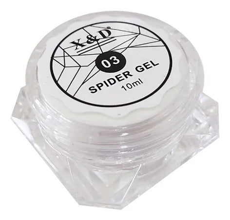 XED SPIDER GEL BRANCO 10ML