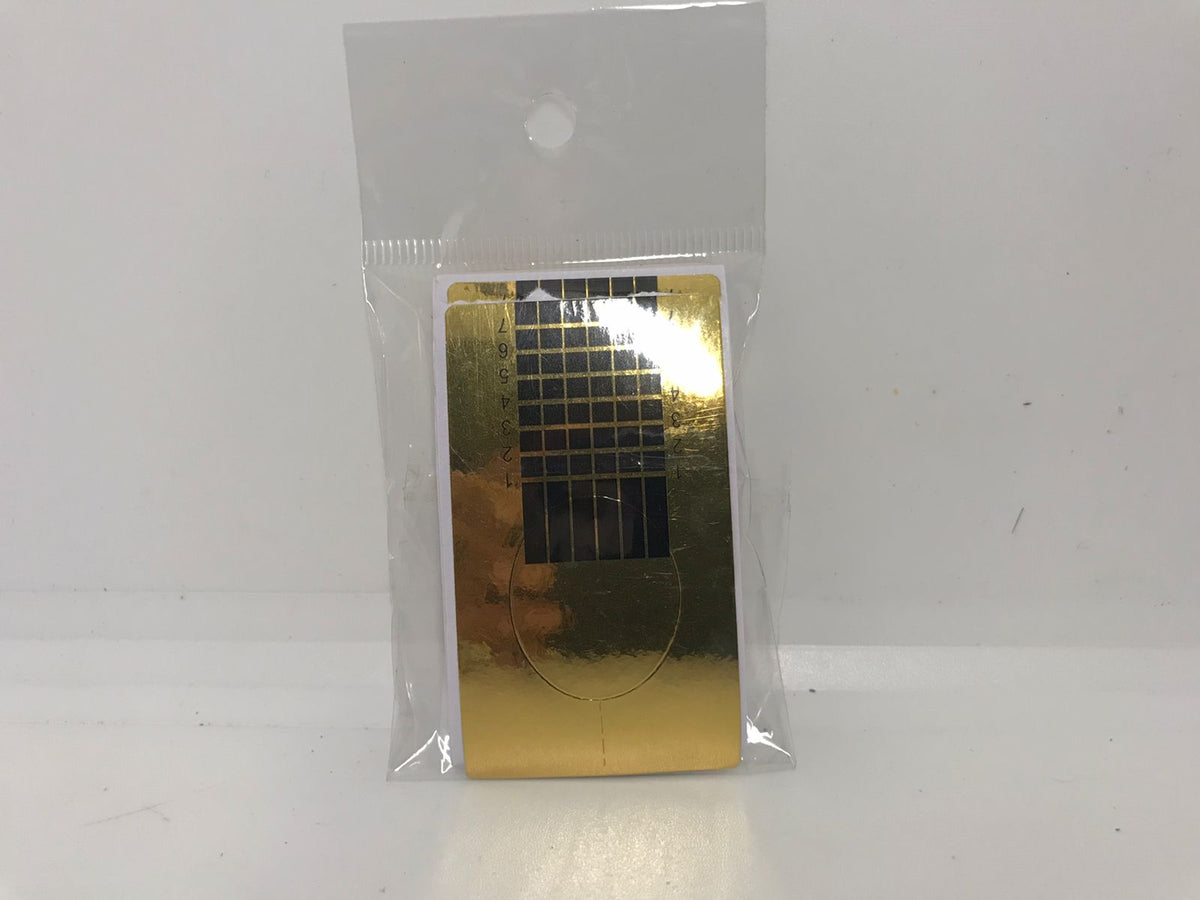 MOLDE ADESIVO UNHA GEL C/10