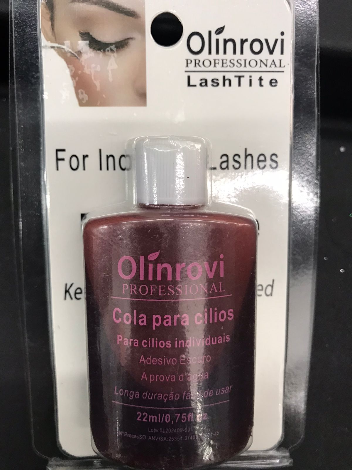 COLA PARA CILIOS OLINROVI 22ML