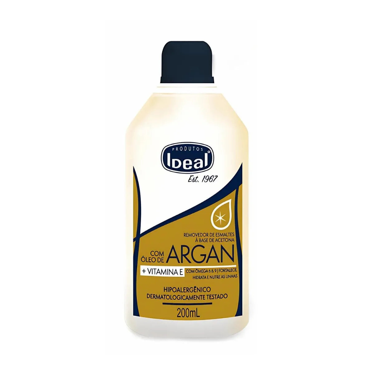 REMOVEDOR IDEAL 200ML C ACETONA ARGAN
