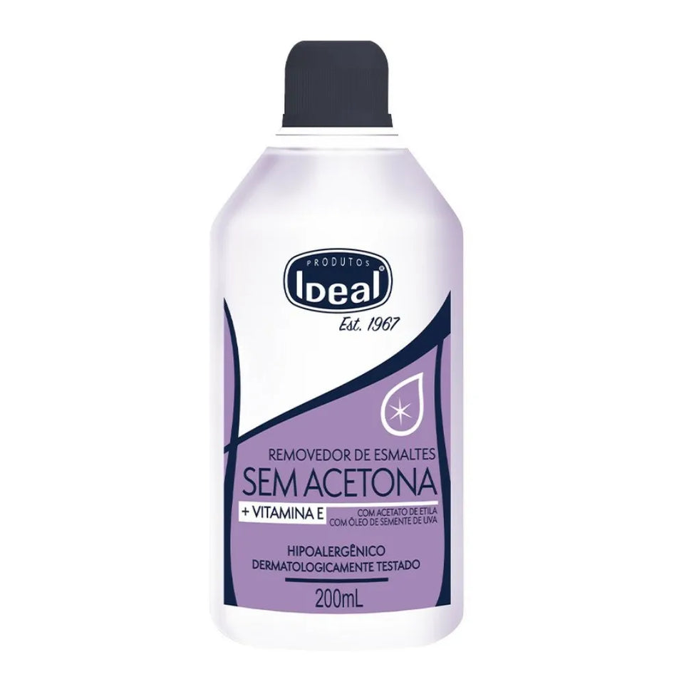 REMOVEDOR IDEAL  SEM ACETONA IDEAL 200ML