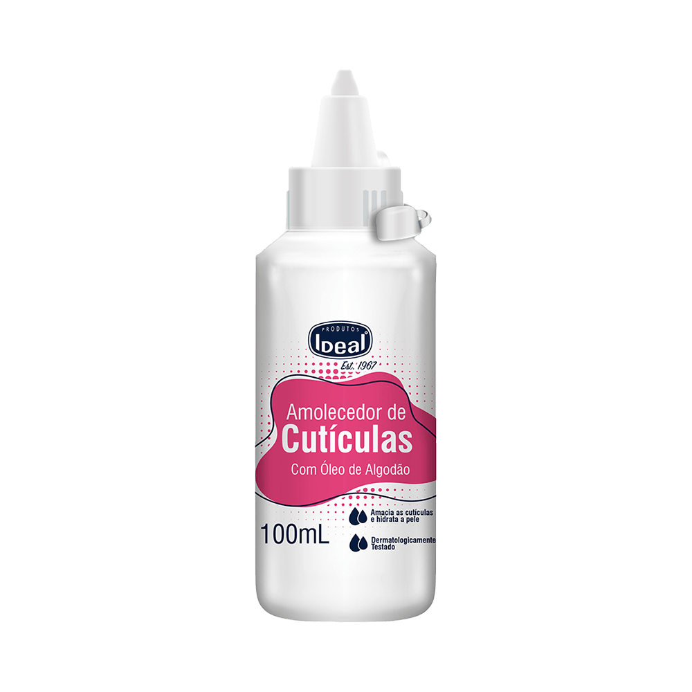 AMOLECEDOR DE CUTÍCULA IDEAL ÓLEO DE ALGODÃO 100ML