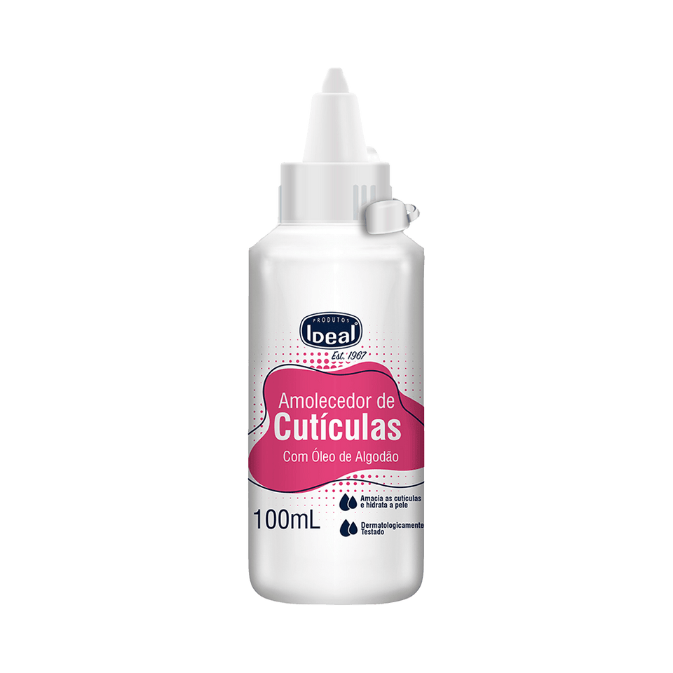 AMOLECEDOR DE CUTÍCULA IDEAL ÓLEO DE ALGODÃO 100ML