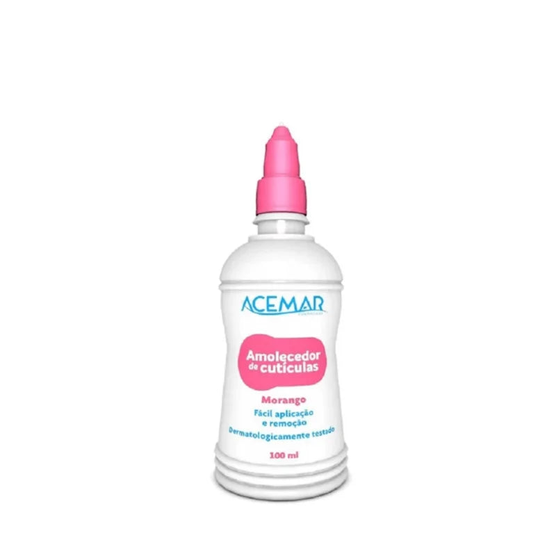 AMOLECEDOR DE CUTÍCULAS ACEMAR MORANGO 100ML