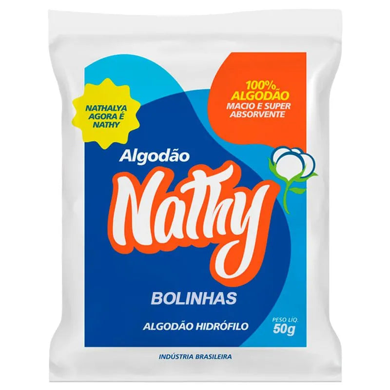 ALGODÃO NATHY BOLINHAS 50G