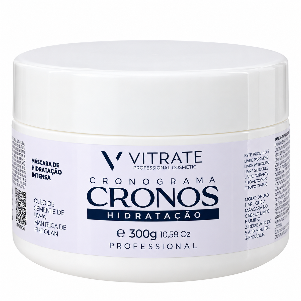 Máscara Cronos Hidratação 300G ( Linha Cronograma ) Vitrate