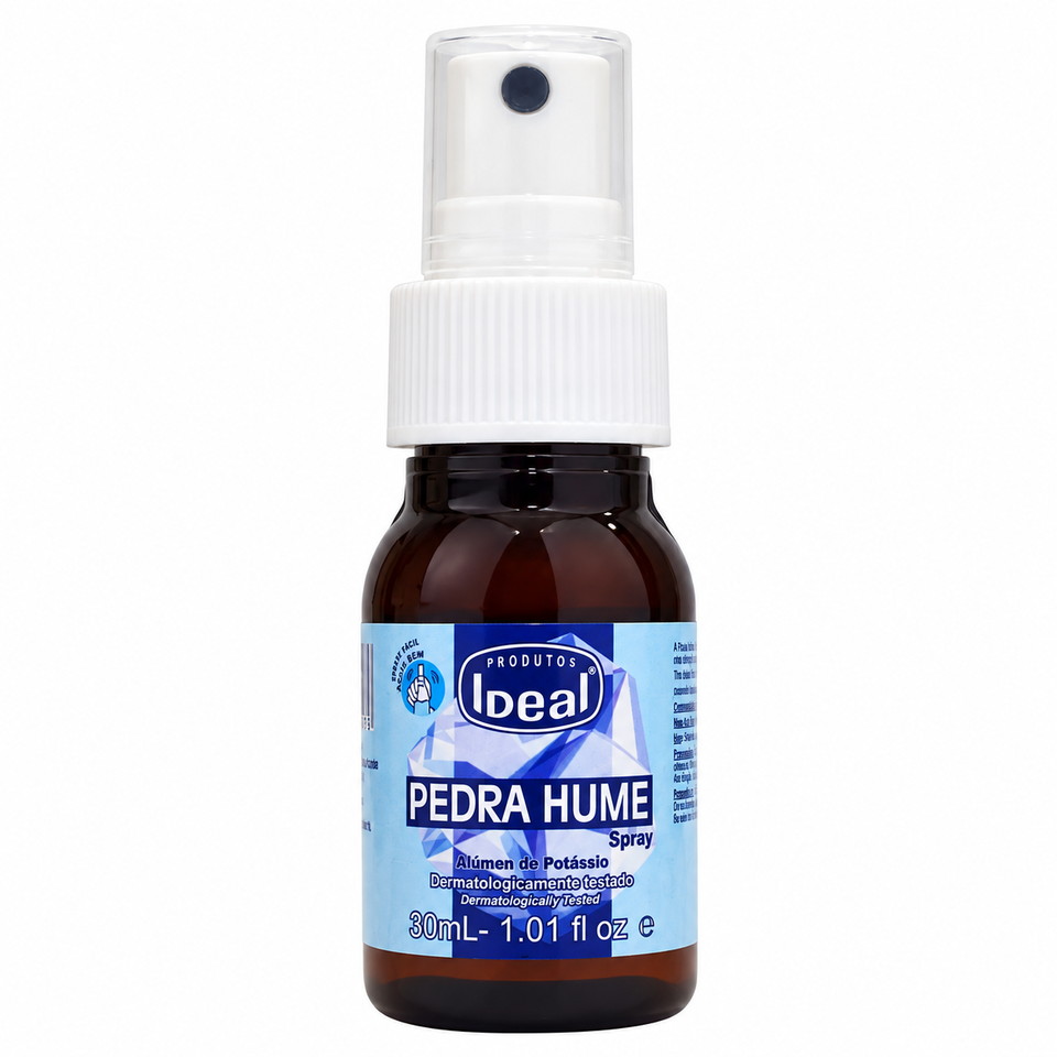 Pedra Hume Spray 30ml - Ideal Cosméticos