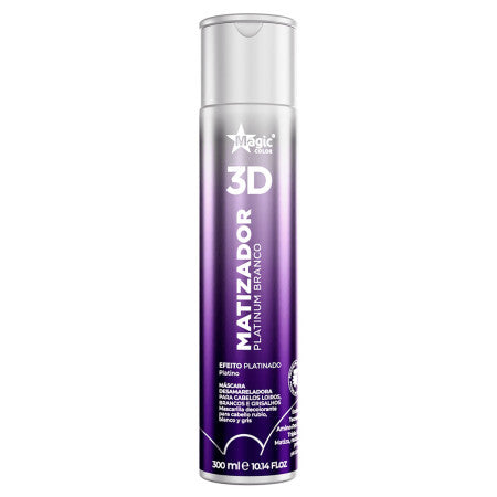 Magic Color Matizador 3D Platinum Branco Efeito Platinado 300ml
