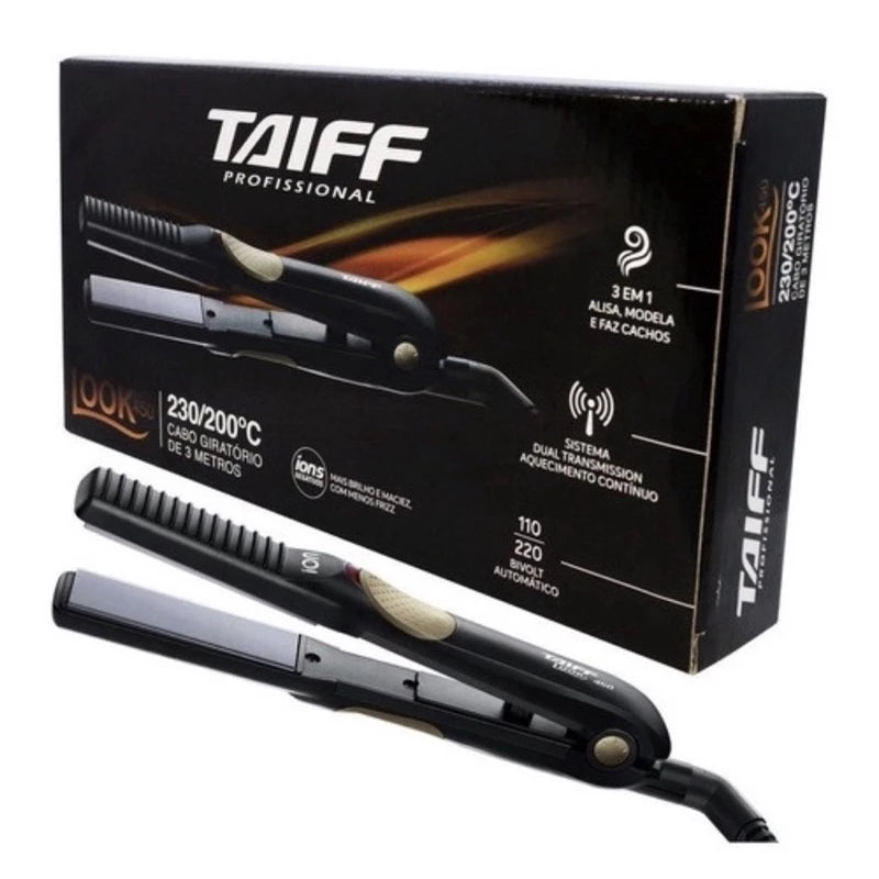Prancha De Cabelo Taiff Look 450 Profissional Alisa E Enrola