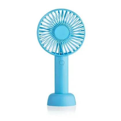 Mini Ventilador Portátil Usb 3 Velocidades COR AZUL