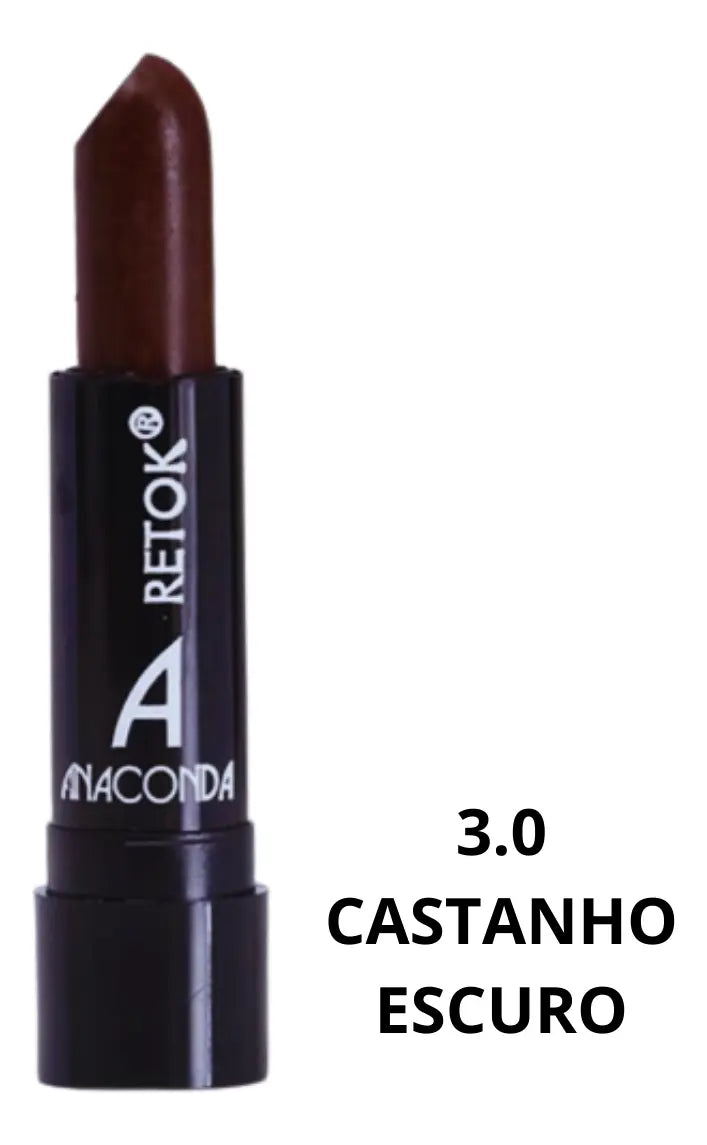 Baton Retok Cabelo E Barba Anaconda Castanho escuro 3g