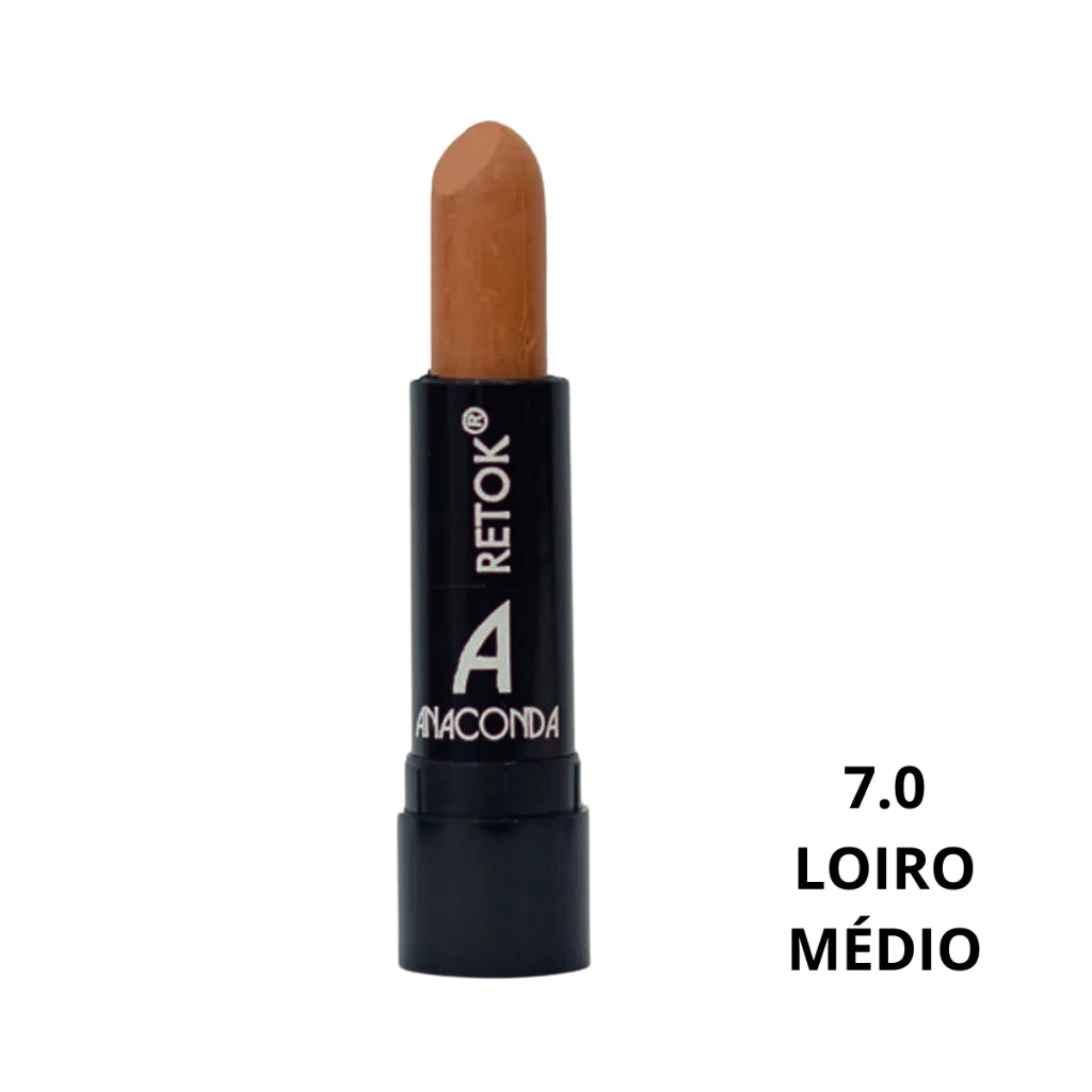 Baton Retok Cabelo E Barba Anaconda loiro medio 3g