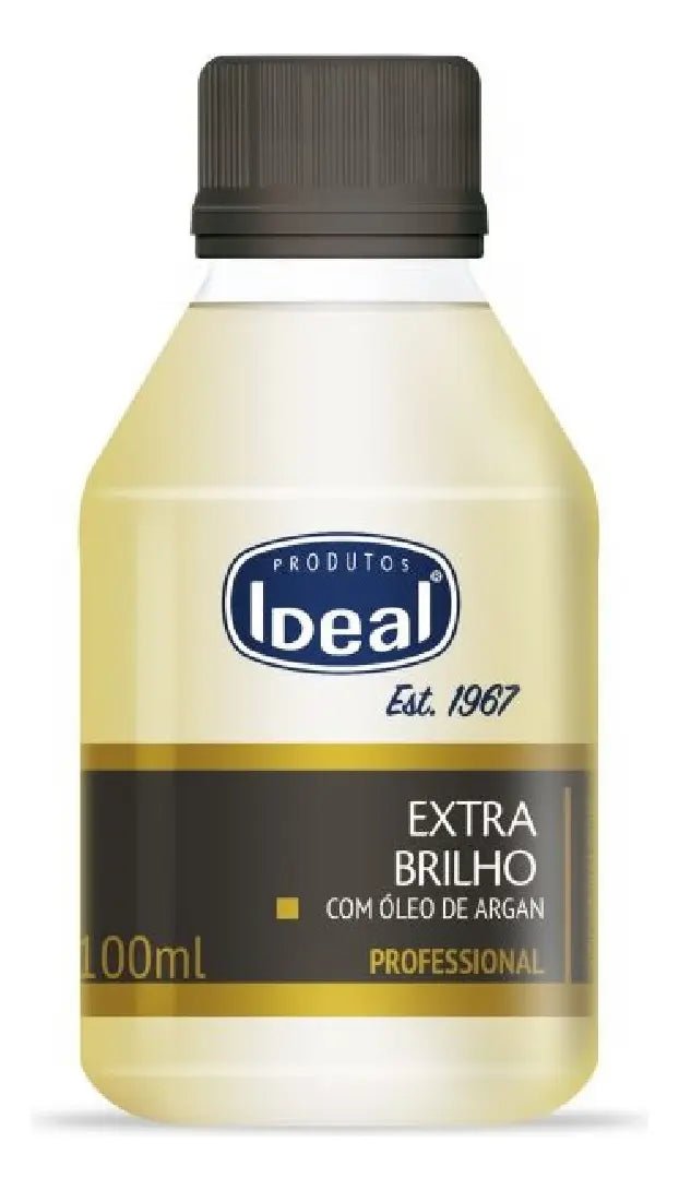 Ideal Base Extra Brilho Óleo De Argan 100ml