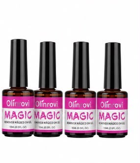 Removerdor esmalte em Gel Magic olinrovi  (15ml)