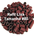 Lixas Mandril #80 Refil Brocas De Lixadeira Eletríca