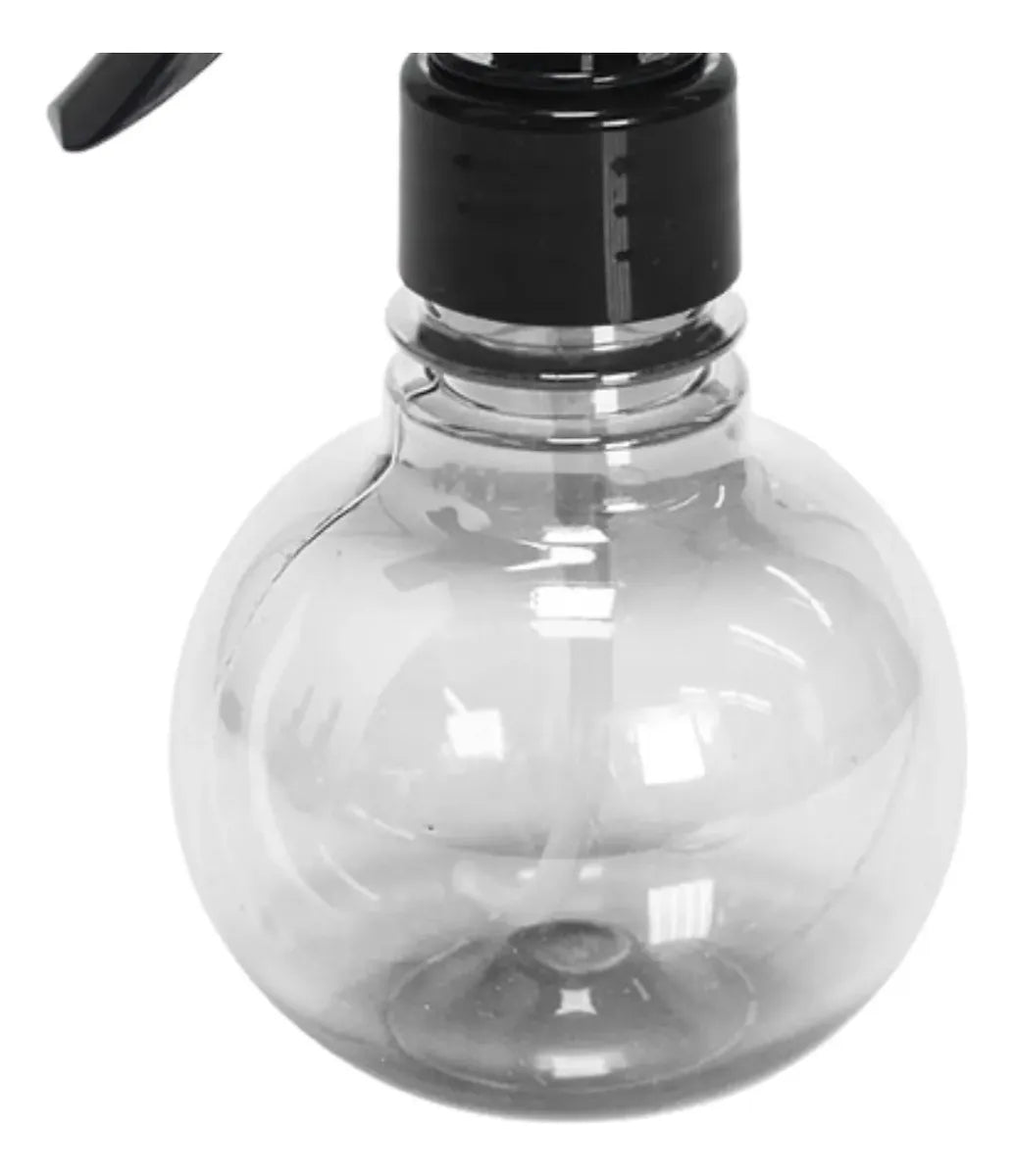Mini Borrifador Pulverizador Tipo Bolinha Transparente de 180ml