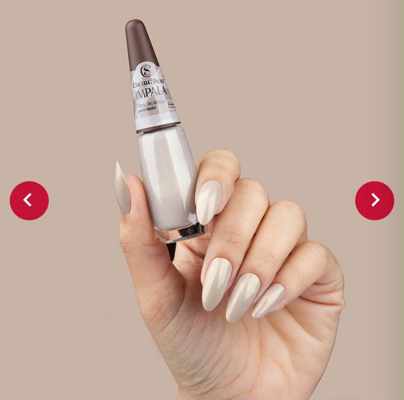 Esmalte Impala Perolado Cacau Show - Ops, Acabou