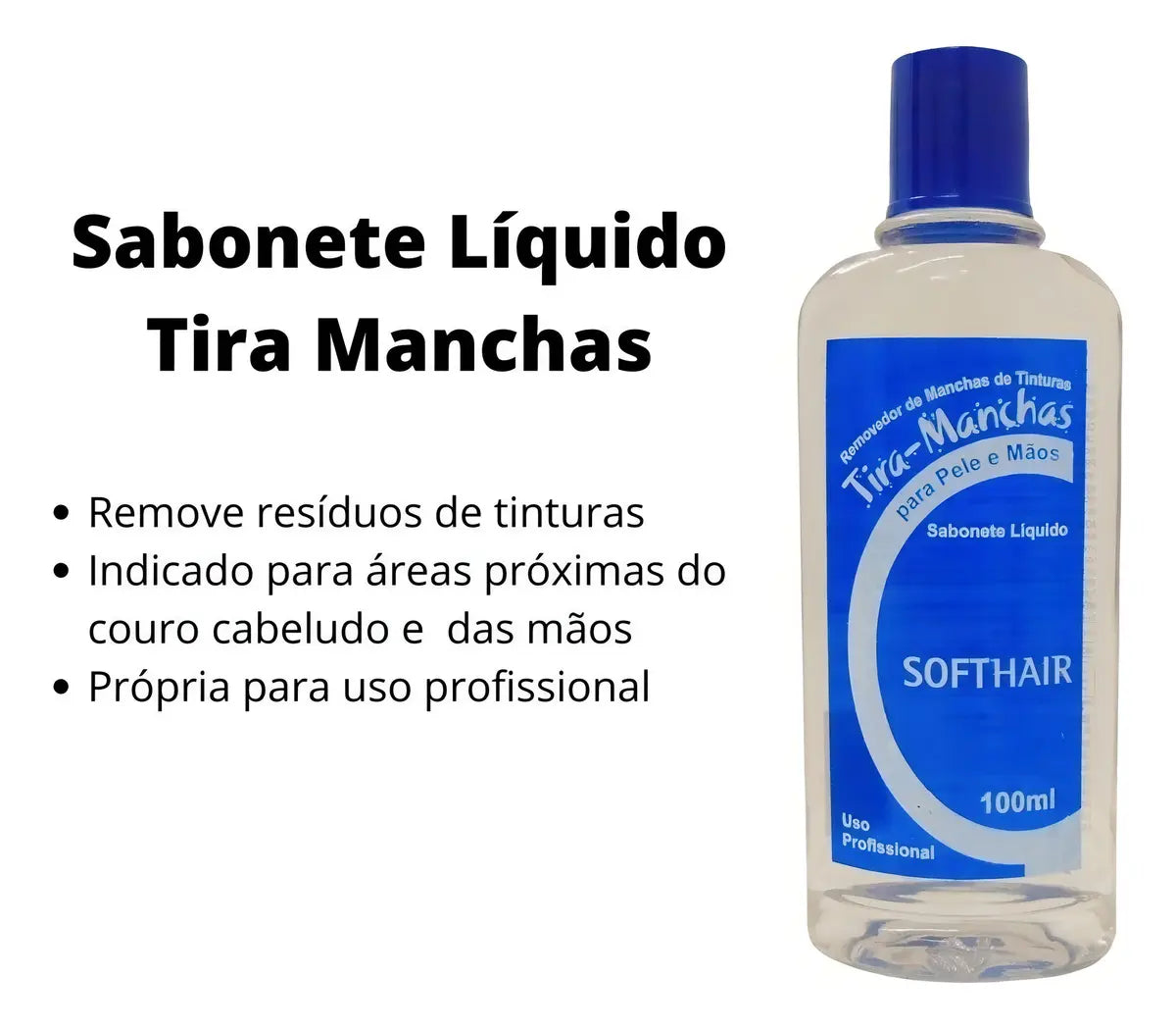 Sabonete Líquido Softhair Tira Manchas 100ml