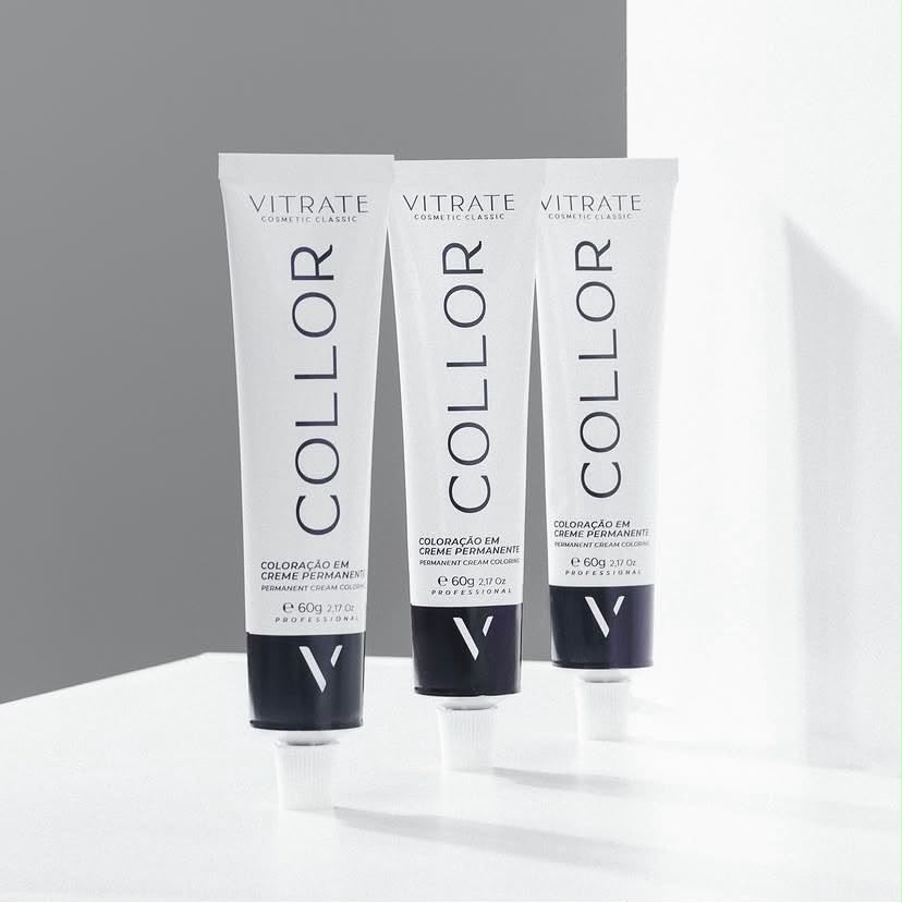 COLORAÇAO VITRATE COSMETIC 9/1 Louro Muito Claro Acinzentado - 60gr