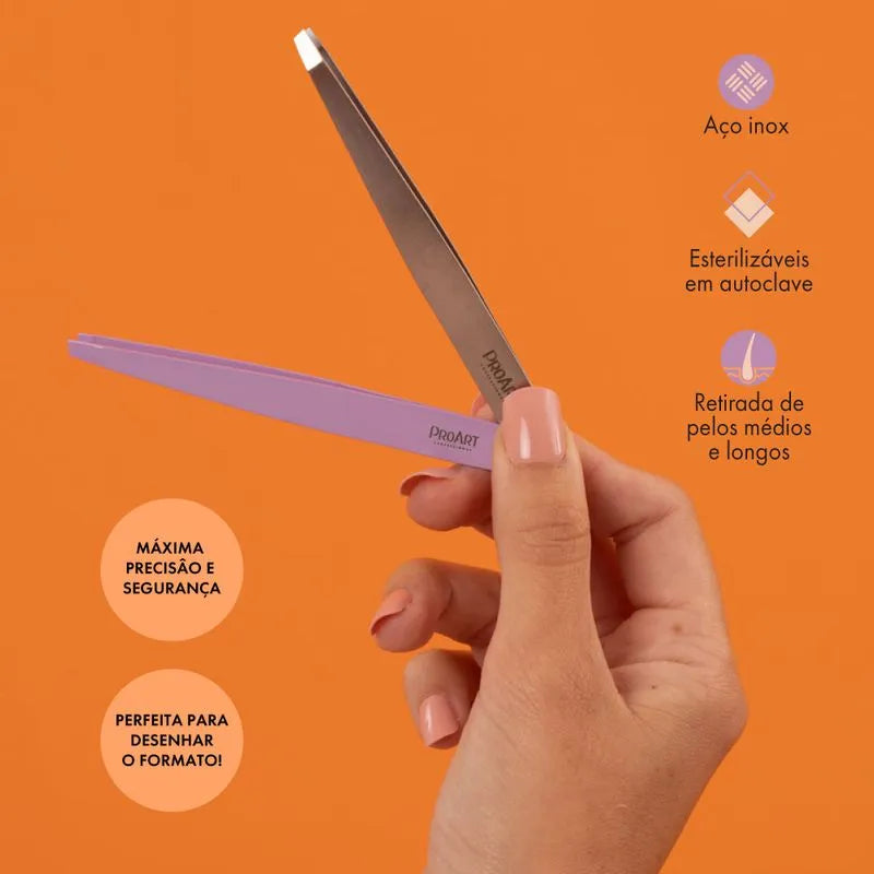Pinça Ponta Chanfrada - ProArt