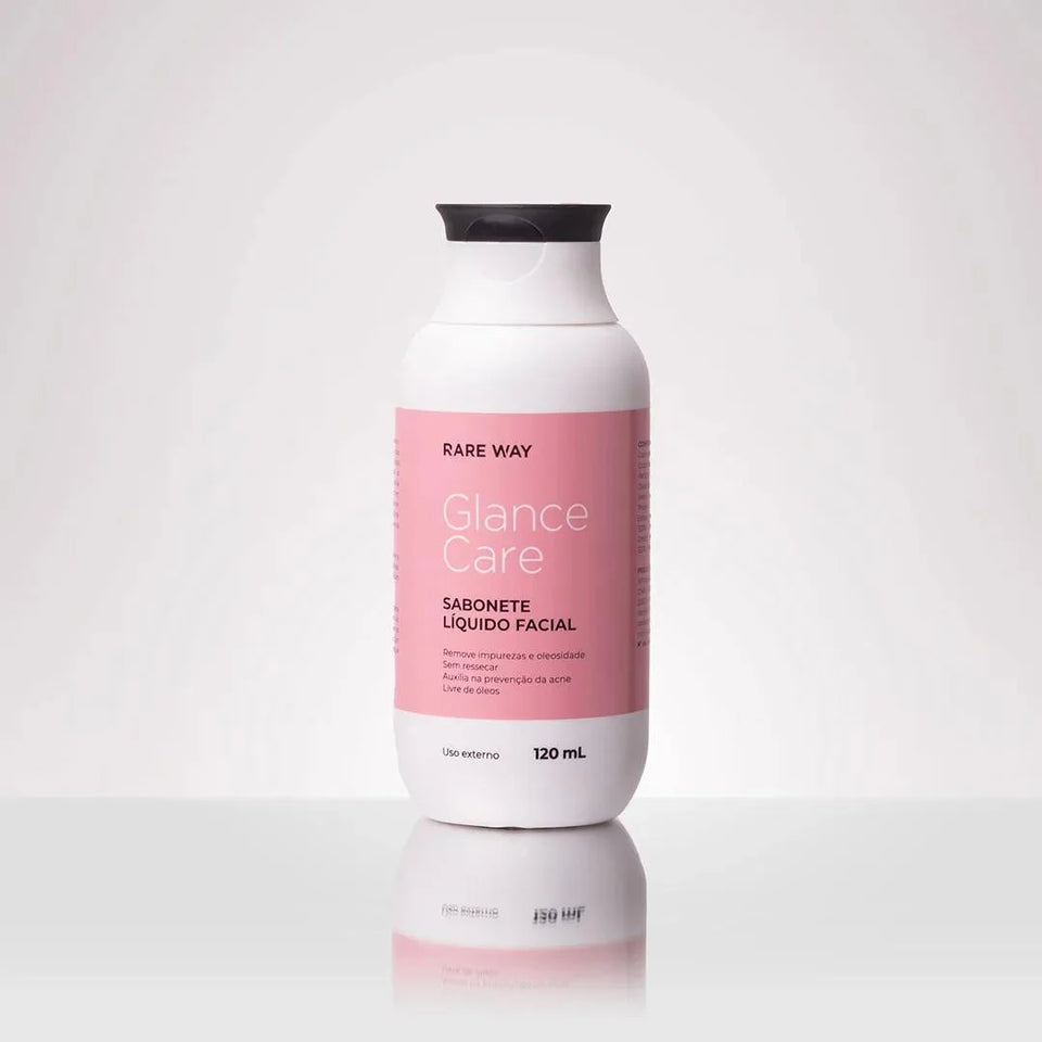 Sabonete Facial Glance Care 120 ml - Rare Way
