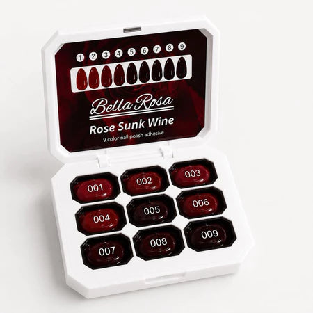 Paleta  em gel paint (rose sunk wine) Bella Rosa