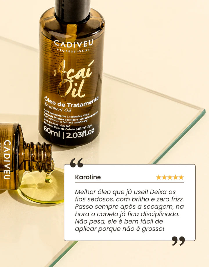 Cadiveu Oleo reparador Açaí Oil 60ml