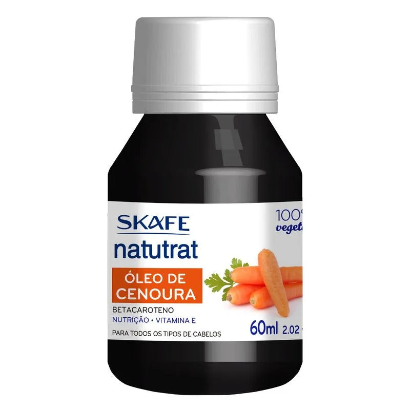 Oleo Capilar cenoura Skafe 100% Vegetal 60ml