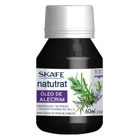 Oleo Capilar de alecrim Skafe 100% Vegetal 60ml