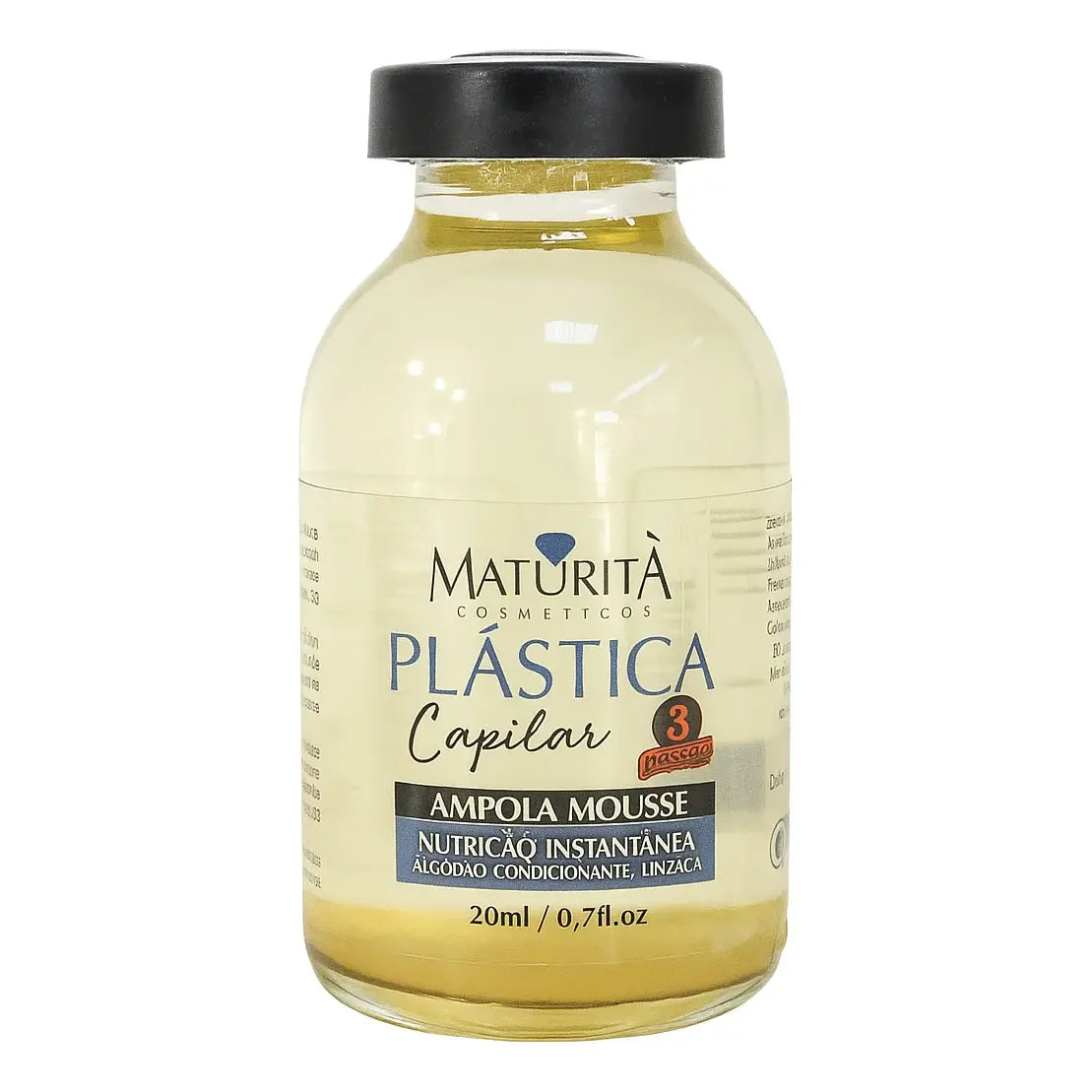 Ampola Mousse Plastica Capilar Maturitá 20ml