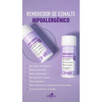 Removedor de Esmaltes Hipoalergênico Blant 80ml