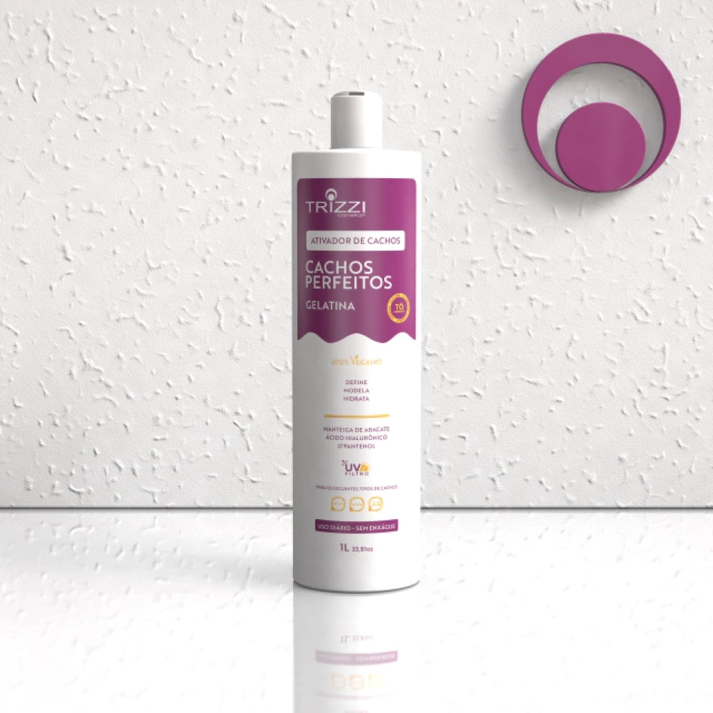 Ativador Cachos Perfeitos Gelatina Trizzi 1L