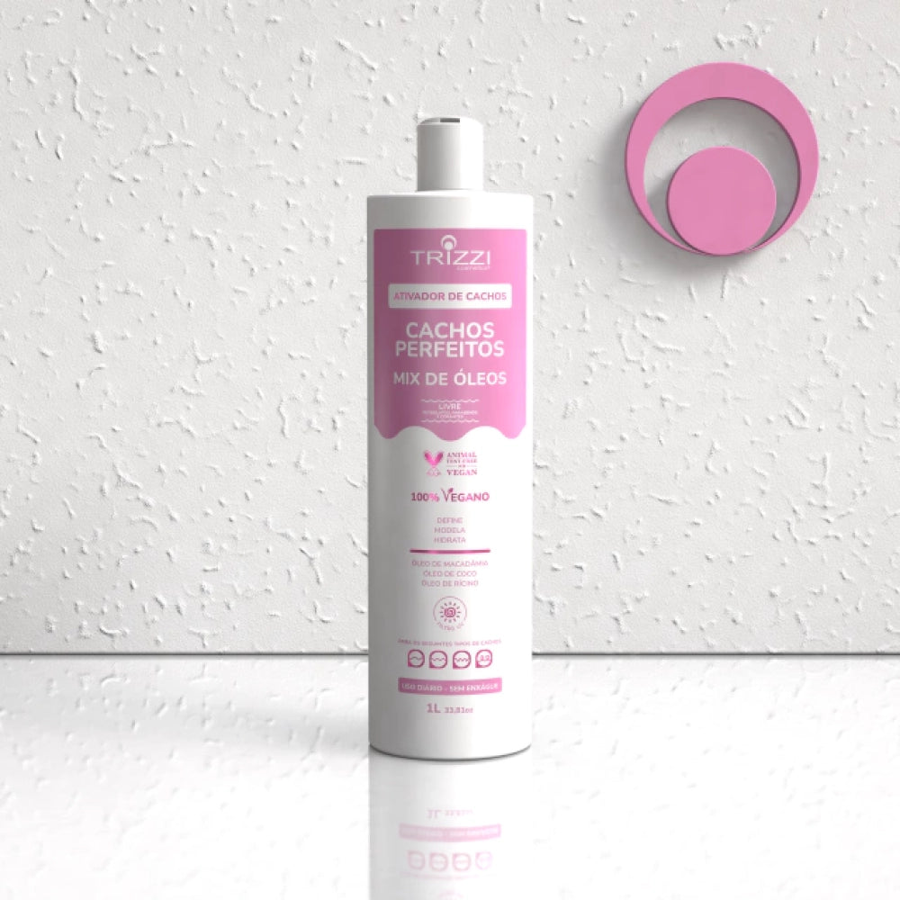 Ativador de Cachos Perfeitos Mix de Óleos Trizzi 1L