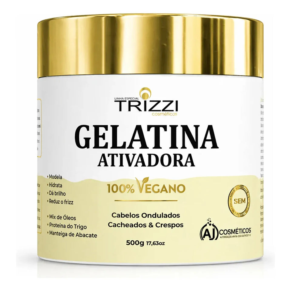 Gelatina Ativadora Nutritiva Mix De Óleos Trizzi 500g