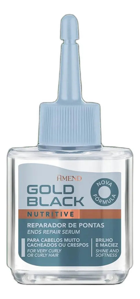 Reparador De Pontas Amend Gold Black 30ml