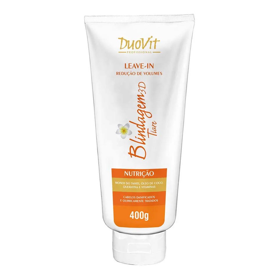 Leave-in Tiare Blindagem 3D Duovit 400gr