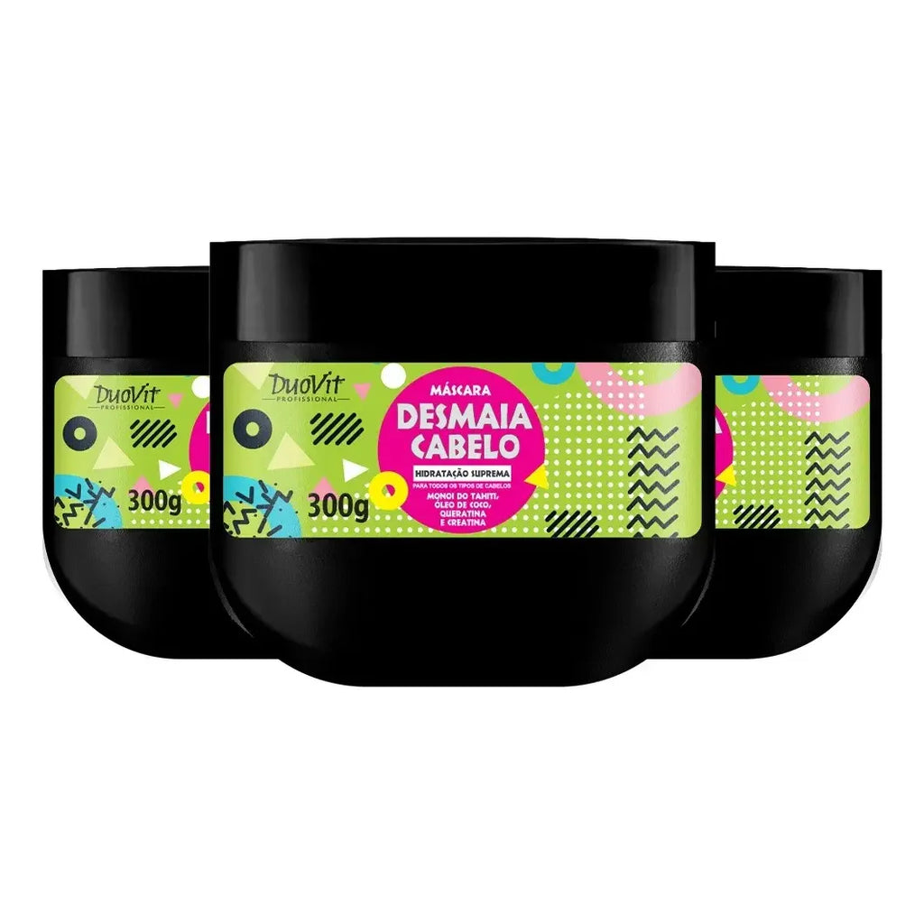 Mascara Desmaia Cabelo Duovit 300g