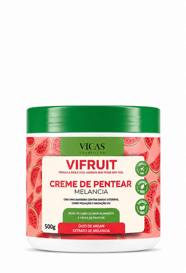 Creme de Pentear VIFRUIT Melancia – Vicas  500g