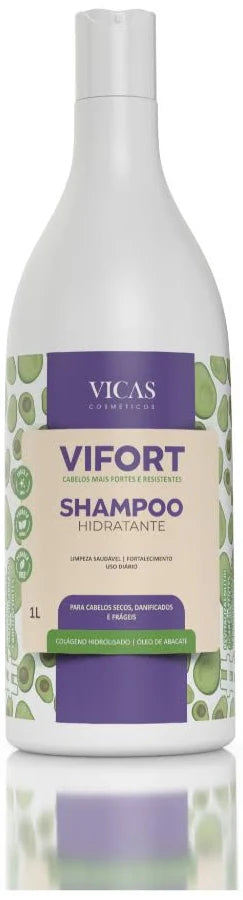 Shampoo Vifort Abacate Vicas 1L