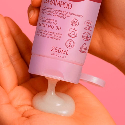 Shampoo Hair Gloss Cereja Dalsan 250mL
