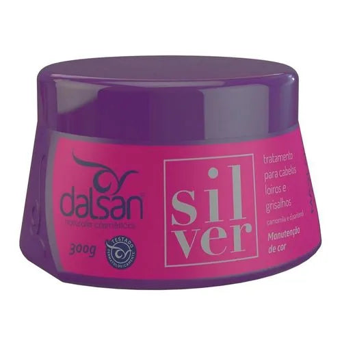 Máscara silver De Tratamento Dalsan Manutenção Da Cor 300g