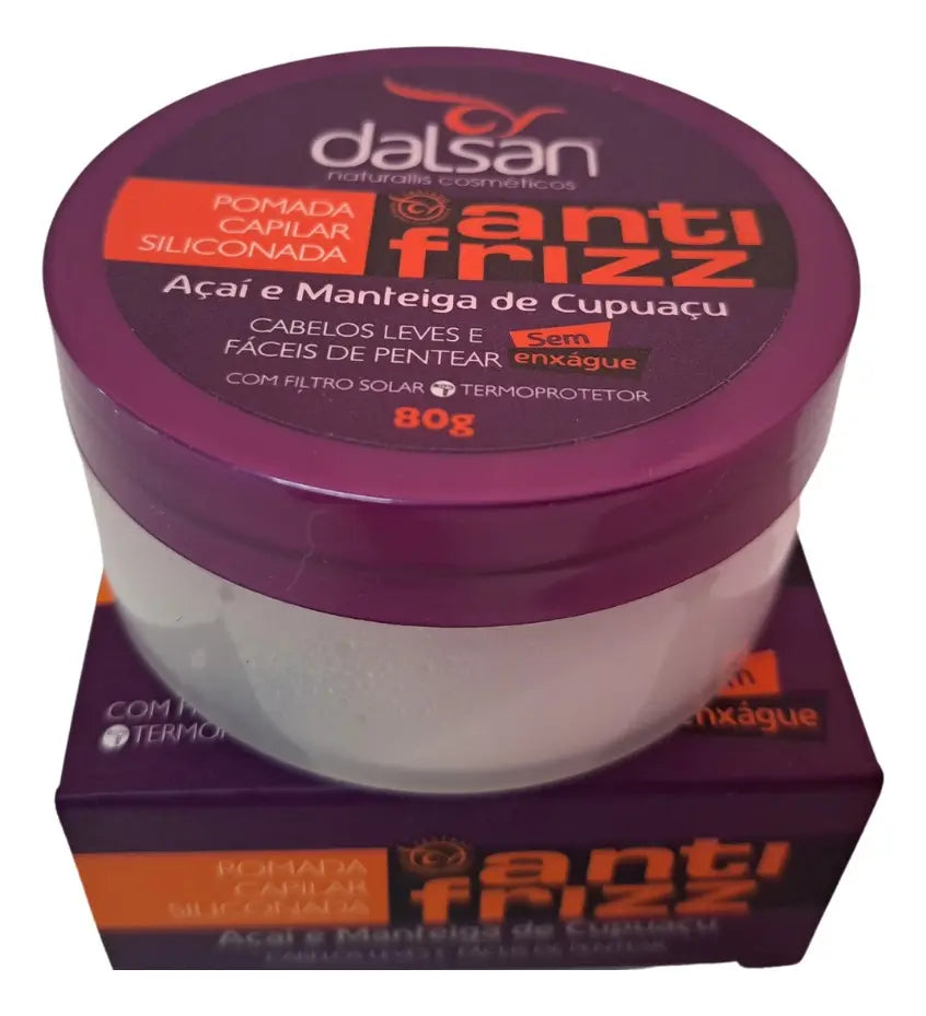Pomada Capilar Antifrizz Dalsan 80g