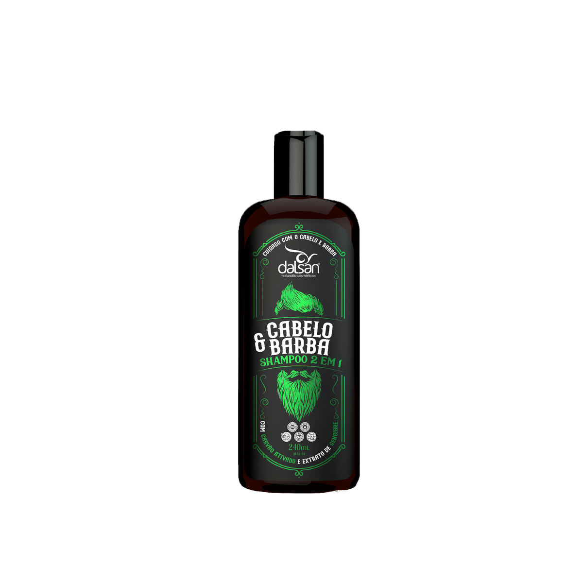 Shampoo Cabelo & Barba Homem 240mL