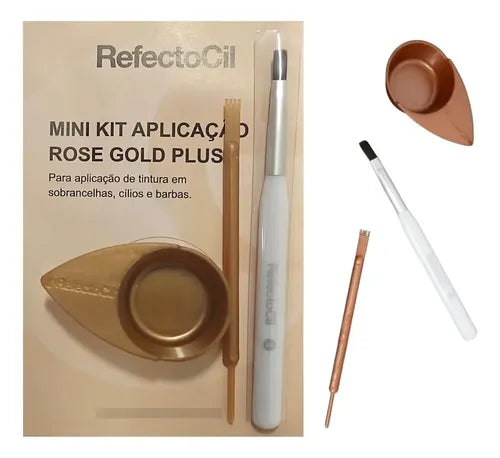 Mini Kit Aplicação Refectocil Rose Gold